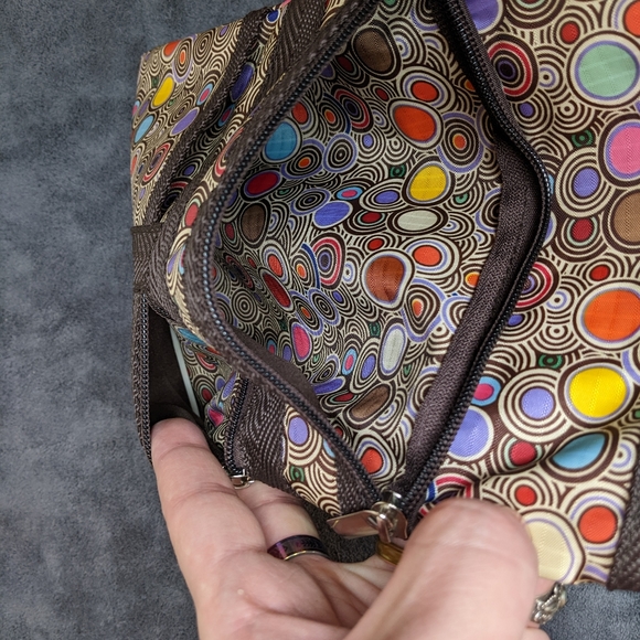 Braciano Travel Messenger Crossbody Bag - Multiple Pocket Lightweight - Picture 3 of 6